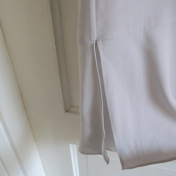 MM. LaFleur Light Gray Mist Huston 2.0 Sleeveless Blouse M - Picture 6 of 10